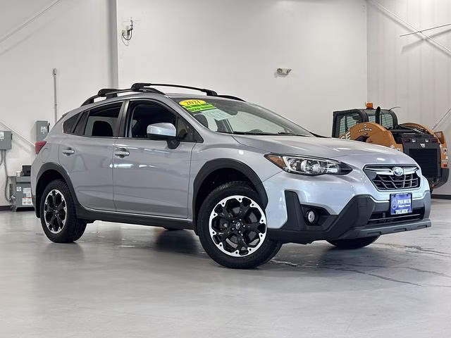 2021 Ice Silver Metallic Subaru Crosstrek Premium AWD SUV