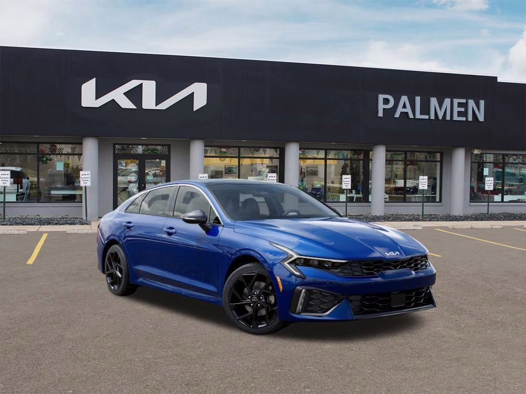 2026 Blue Kia K5 GT-Line AWD Sedan