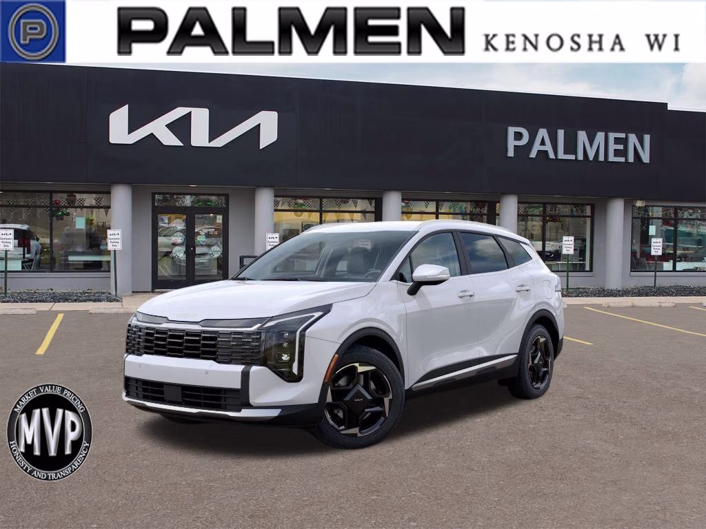 2026 Snow White Pearl Kia Sportage Hybrid EX AWD SUV