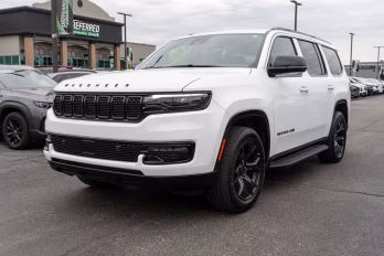 2025 Bright White Clearcoat Jeep Wagoneer Series II 4X4 SUV