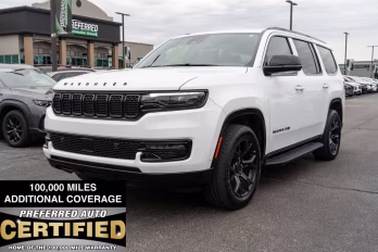 2025 Bright White Clearcoat Jeep Wagoneer Series II 4X4 SUV