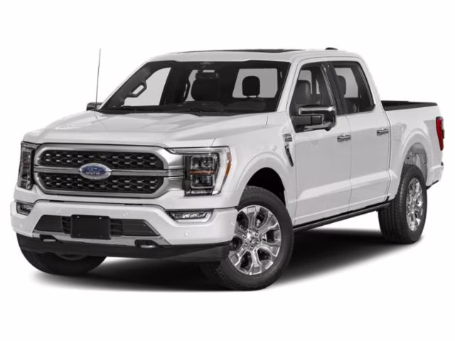 2023 White Metallic Ford F-150 Platinum 4X4 Truck
