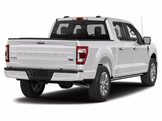 2023 White Metallic Ford F-150 Platinum 4X4 Truck