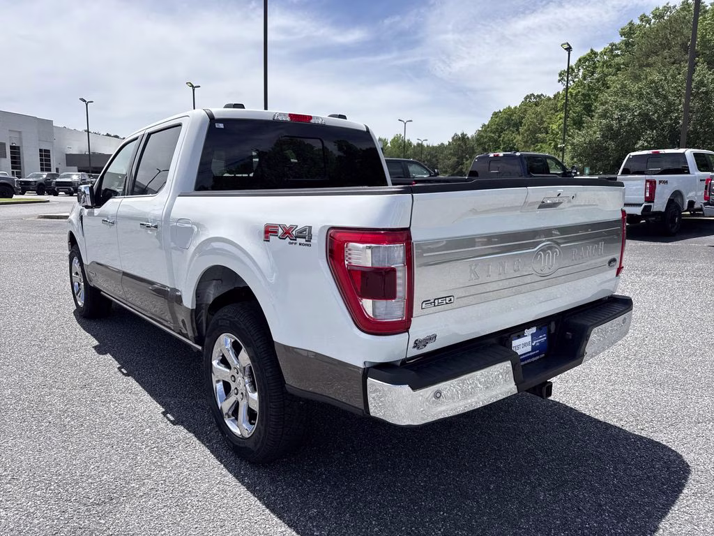 2023 Star White Metallic Tri-Coat Ford F-150 King Ranch 4X4 Truck