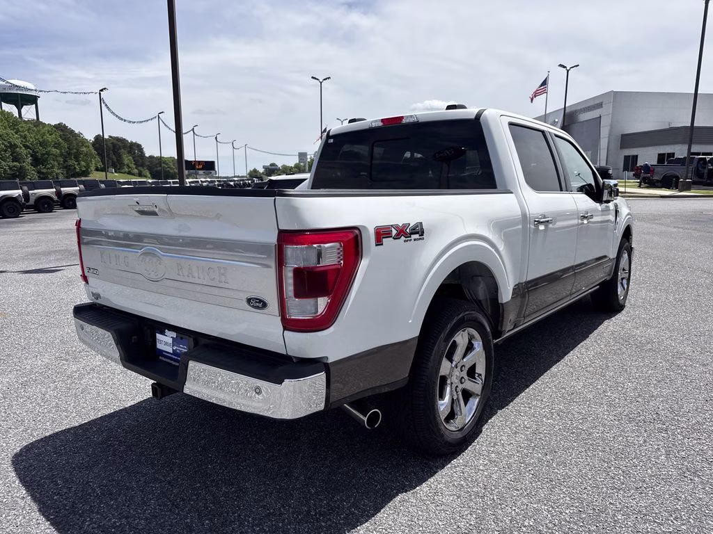 2023 Star White Metallic Tri-Coat Ford F-150 King Ranch 4X4 Truck