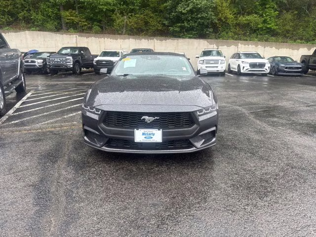 2024 Dark Matter Gray Metallic Ford Mustang EcoBoost Premium RWD Coupe