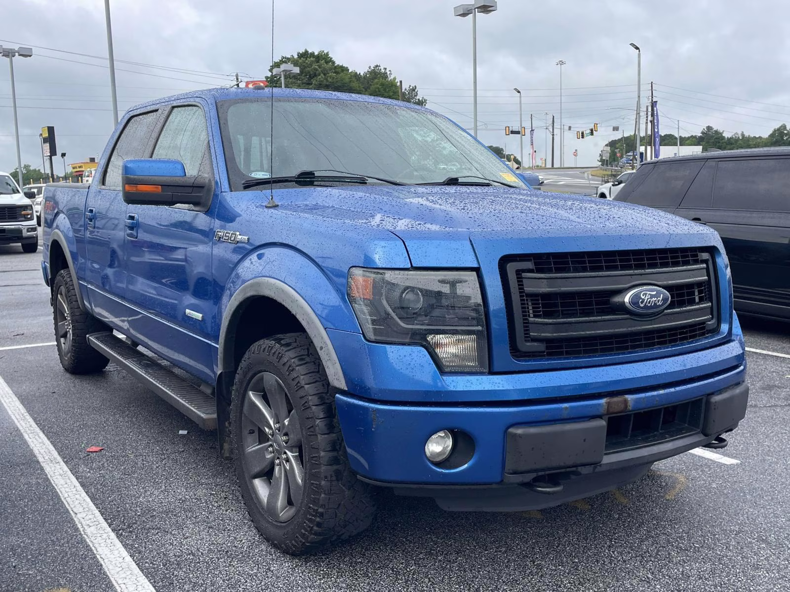 2014 Blue Flame Metallic Ford F-150 FX4 4X4 Truck
