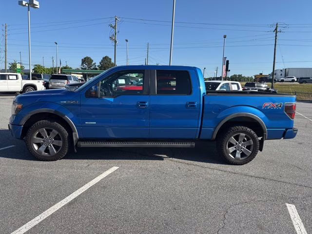 2014 Blue Flame Metallic Ford F-150 FX4 4X4 Truck
