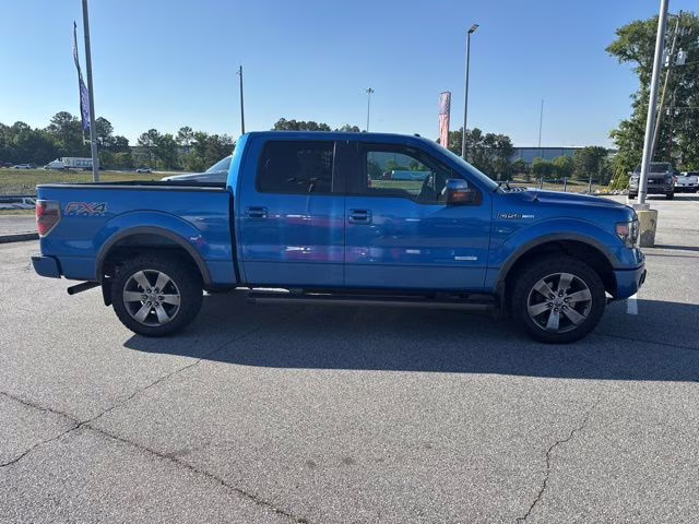 2014 Blue Flame Metallic Ford F-150 FX4 4X4 Truck
