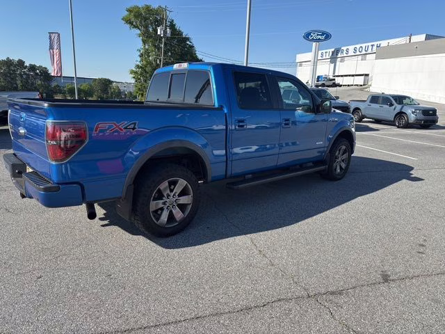 2014 Blue Flame Metallic Ford F-150 FX4 4X4 Truck