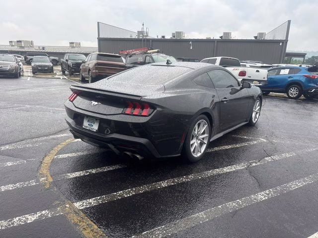 2024 Dark Matter Gray Metallic Ford Mustang EcoBoost Premium RWD Coupe