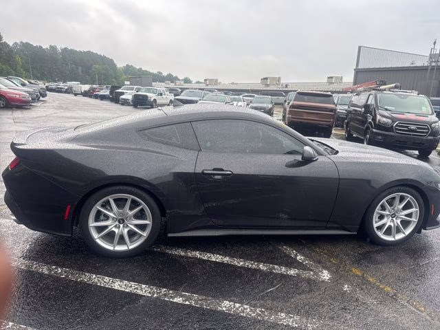 2024 Dark Matter Gray Metallic Ford Mustang EcoBoost Premium RWD Coupe