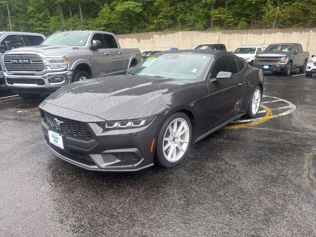 2024 Dark Matter Gray Metallic Ford Mustang EcoBoost Premium RWD Coupe