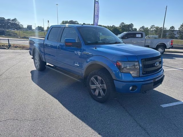 2014 Blue Flame Metallic Ford F-150 FX4 4X4 Truck