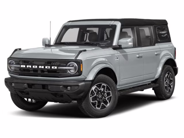 2026 Avalanche Gray Ford Bronco Outer Banks 4X4 SUV