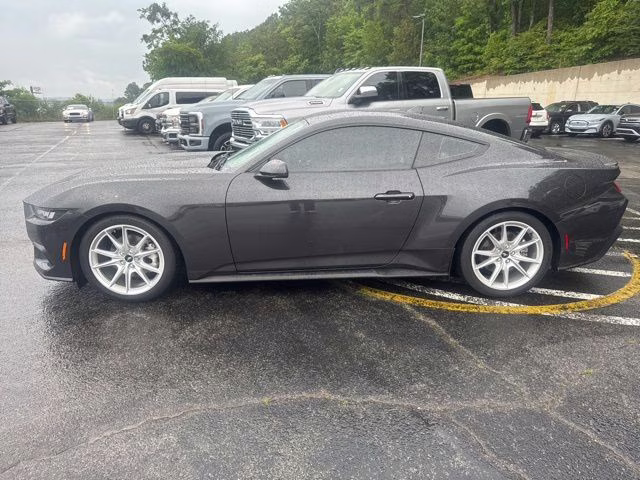 2024 Dark Matter Gray Metallic Ford Mustang EcoBoost Premium RWD Coupe