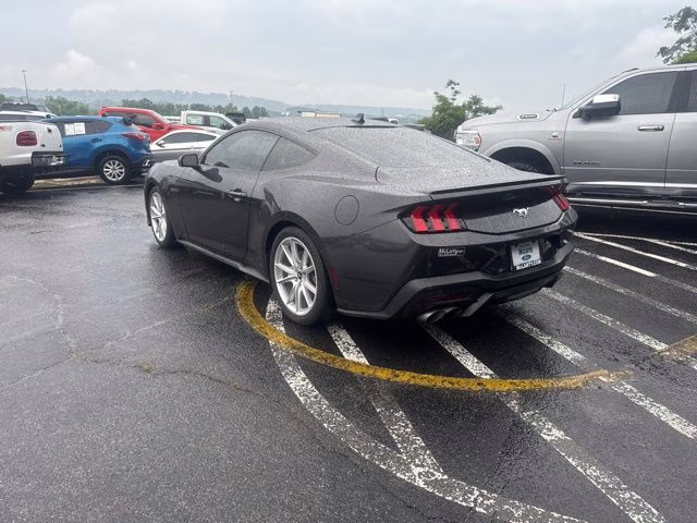 2024 Dark Matter Gray Metallic Ford Mustang EcoBoost Premium RWD Coupe