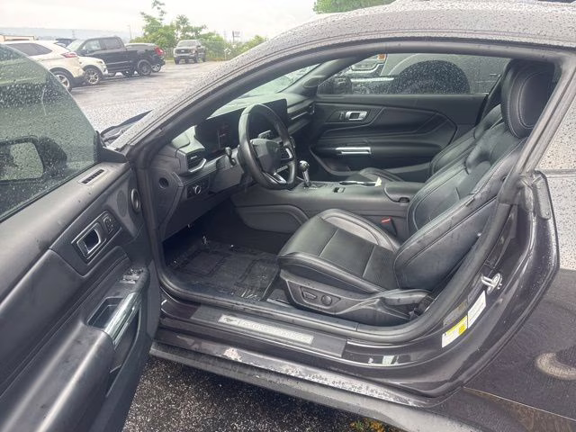 2024 Dark Matter Gray Metallic Ford Mustang EcoBoost Premium RWD Coupe