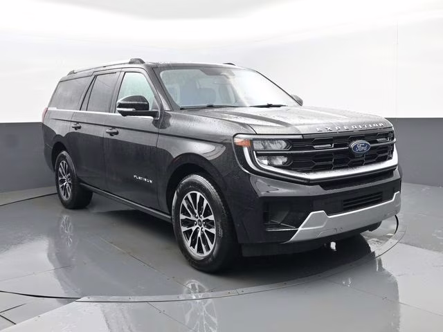 2025 Black Metallic Ford Expedition Max Platinum 4X4 SUV