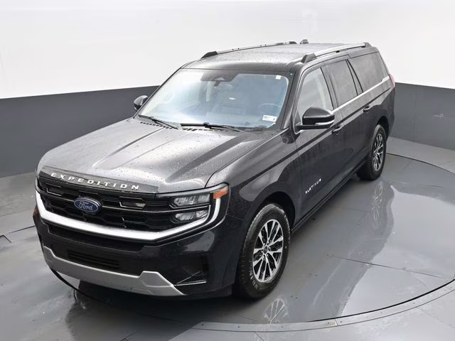 2025 Black Metallic Ford Expedition Max Platinum 4X4 SUV