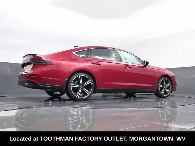 2024 Red Honda Accord Hybrid Sport FWD Sedan