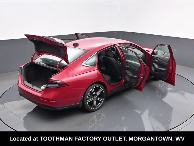 2024 Red Honda Accord Hybrid Sport FWD Sedan