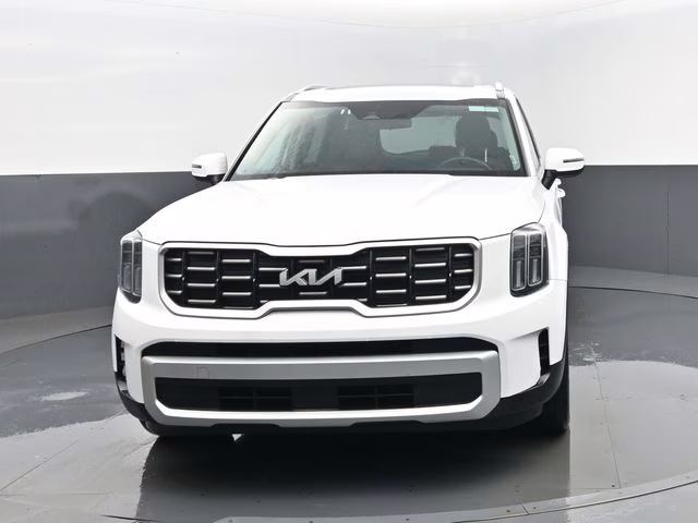 2025 Glacial White Pearl Kia Telluride S AWD SUV