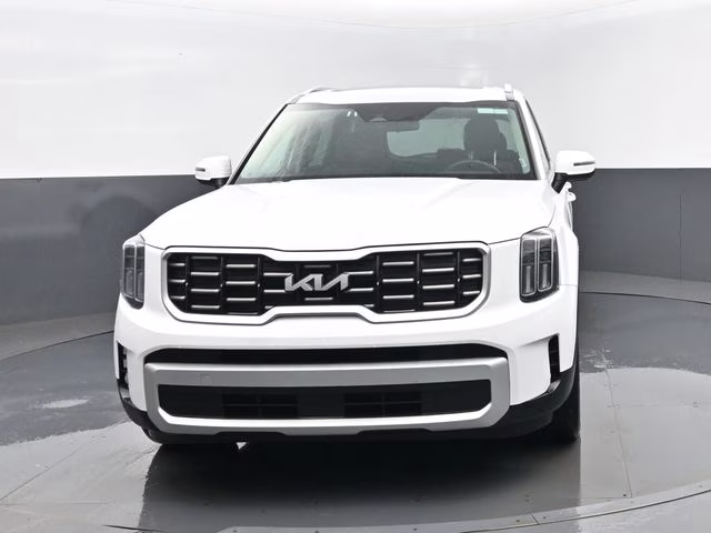 2025 Glacial White Pearl Kia Telluride S AWD SUV