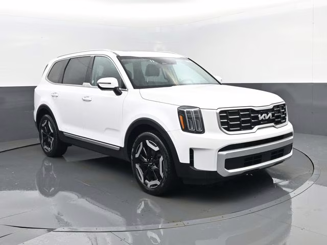 2025 Glacial White Pearl Kia Telluride S AWD SUV