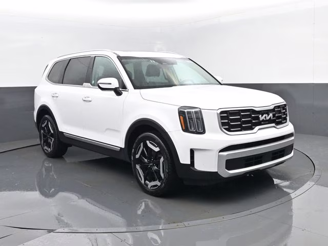 2025 Glacial White Pearl Kia Telluride S AWD SUV