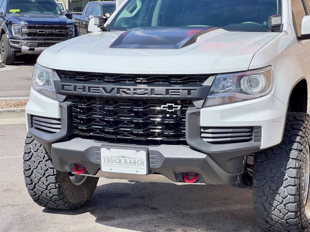2021 Summit White Chevrolet Colorado ZR2 4X4 Truck