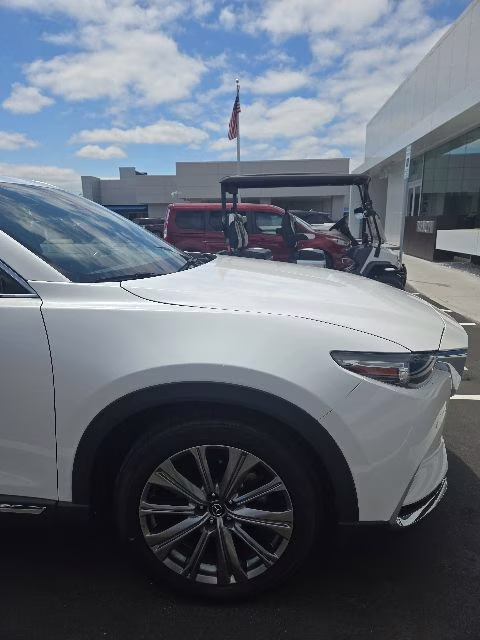 2023 Snowflake White Pearl Mica Mazda CX-9 Signature AWD SUV