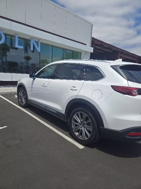 2023 Snowflake White Pearl Mica Mazda CX-9 Signature AWD SUV
