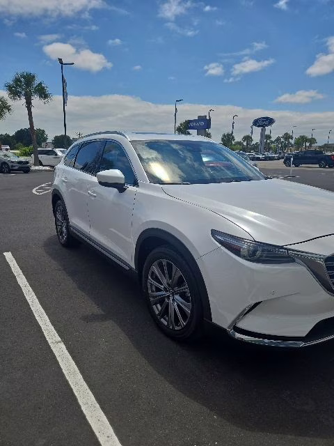 2023 Snowflake White Pearl Mica Mazda CX-9 Signature AWD SUV