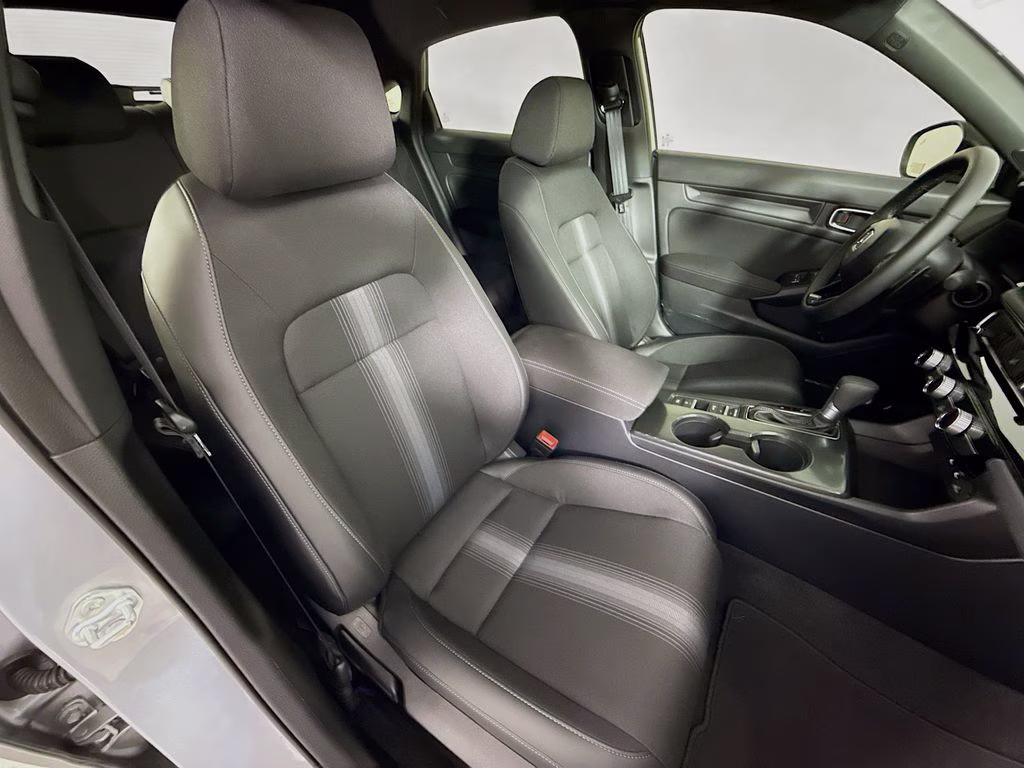 2026 Solar Silver Metallic Honda Civic Sport FWD Hatchback