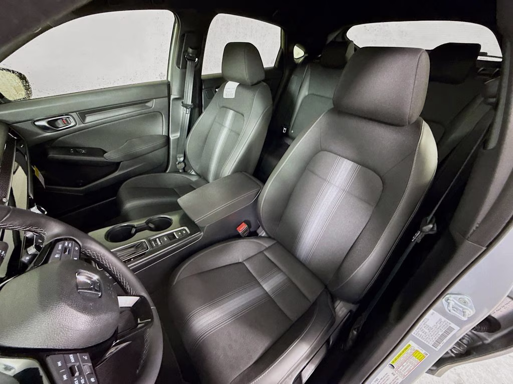 2026 Solar Silver Metallic Honda Civic Sport FWD Hatchback