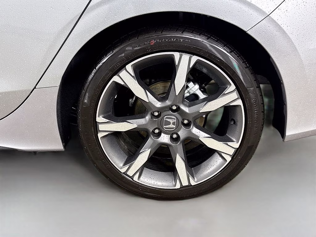 2026 Solar Silver Metallic Honda Civic Sport FWD Hatchback