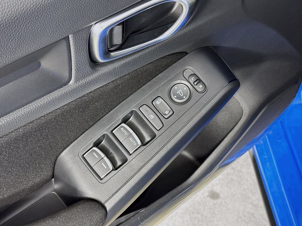 2026 Boost Blue Pearl Honda Civic Sport FWD Hatchback