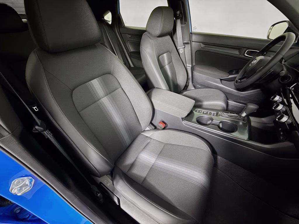 2026 Boost Blue Pearl Honda Civic Sport FWD Hatchback