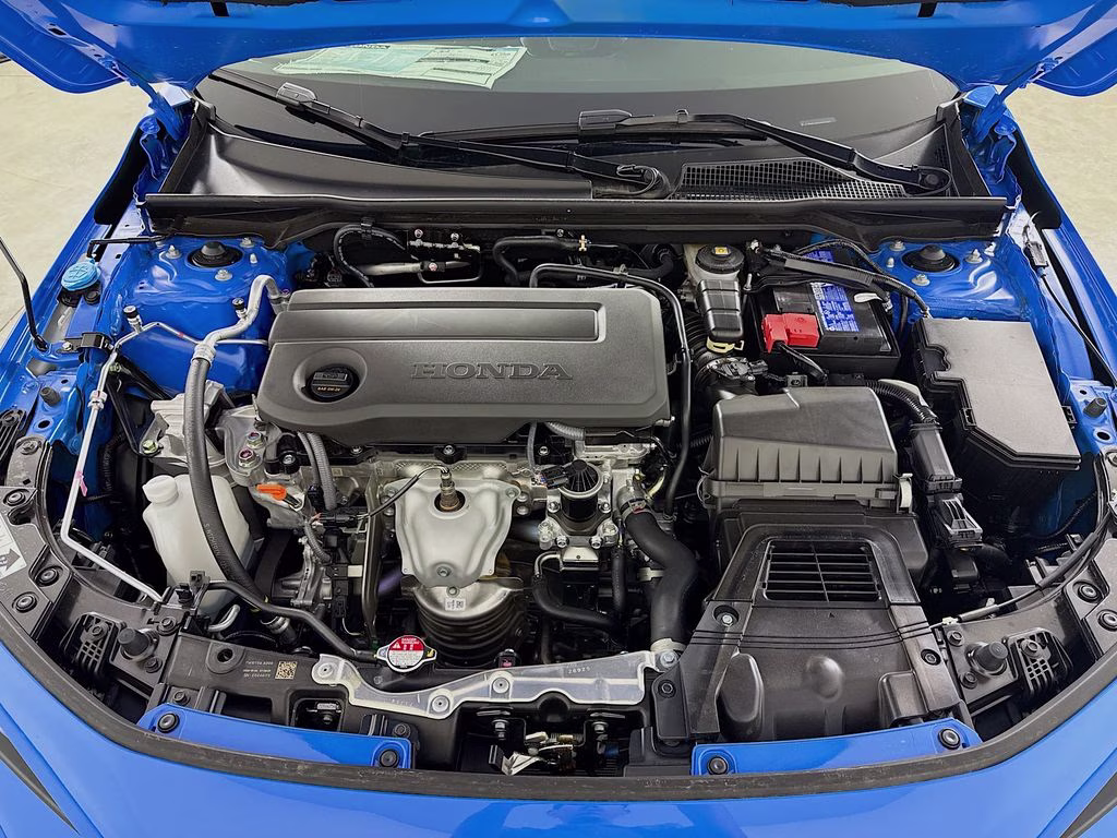 2026 Boost Blue Pearl Honda Civic Sport FWD Hatchback