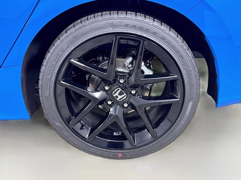 2026 Boost Blue Pearl Honda Civic Sport FWD Hatchback