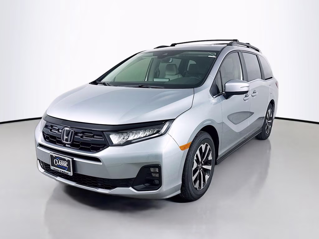 2026 Solar Silver Metallic Honda Odyssey EX-L FWD Van