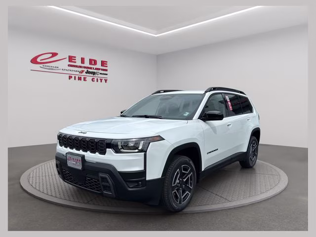 2026 Bright White Clearcoat Jeep Cherokee Limited 4X4 SUV