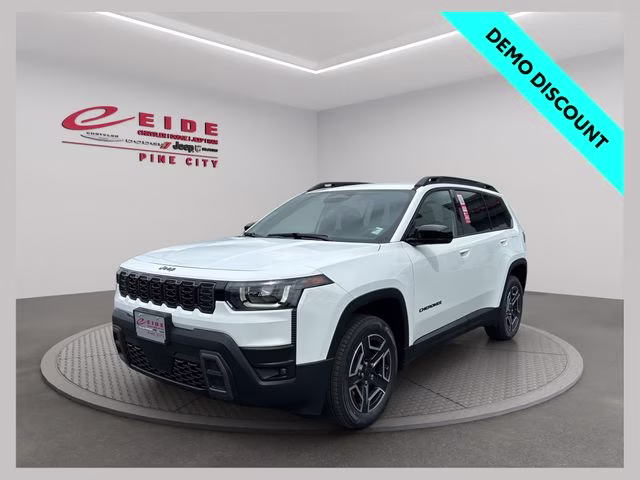 2026 Bright White Clearcoat Jeep Cherokee Limited 4X4 SUV
