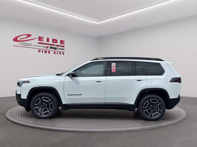2026 Bright White Clearcoat Jeep Cherokee Limited 4X4 SUV