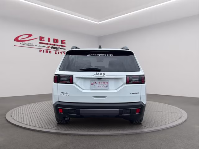 2026 Bright White Clearcoat Jeep Cherokee Limited 4X4 SUV