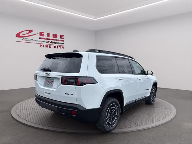 2026 Bright White Clearcoat Jeep Cherokee Limited 4X4 SUV
