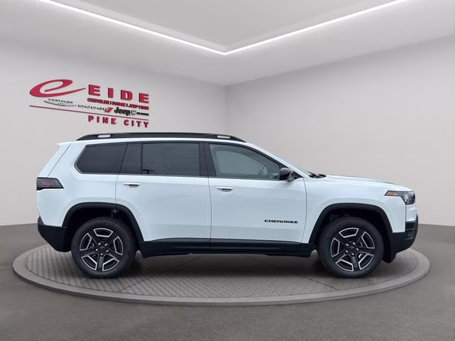 2026 Bright White Clearcoat Jeep Cherokee Limited 4X4 SUV