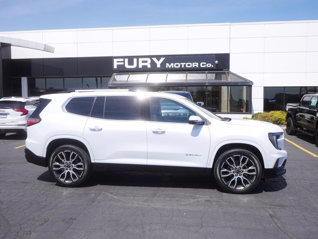 2026 Glacier White Tricoat GMC Acadia Denali Ultimate AWD SUV