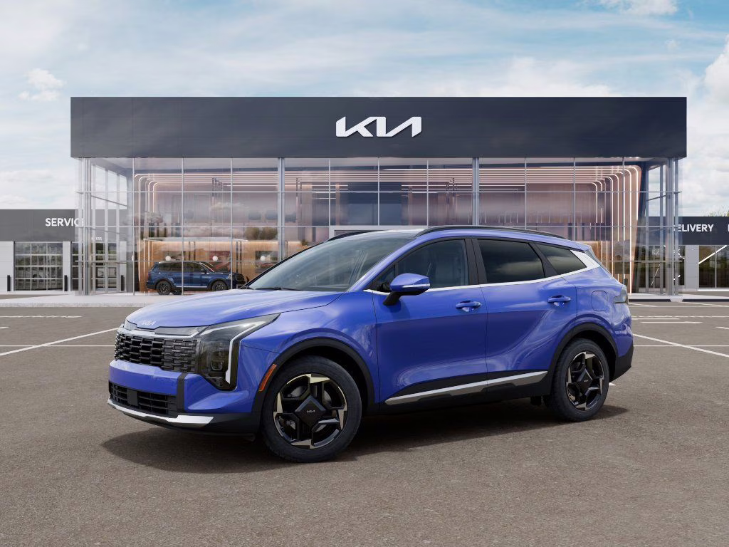 2026 Blue Kia Sportage EX FWD SUV